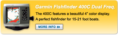 Garmin Fishfinder 400C - Dual Frequency