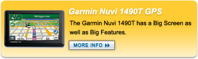 Garmin Nuvi 1490T GPS Navigator