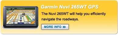 Garmin Nuvi 265WT GPS Navigator