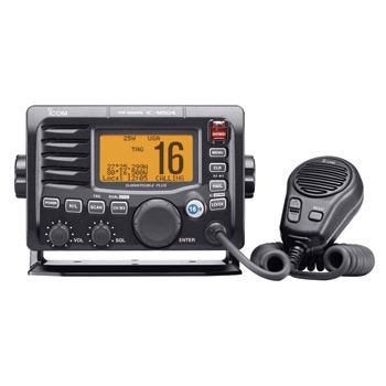 Icom IC M504 Black Fixed Mount VHF Marine Radio