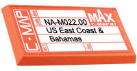 C-Map MAX Wide NA-M022 East Coast and Bahamas