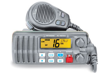 Icom IC M304 Grey Fixed Mount VHF Marine Radio