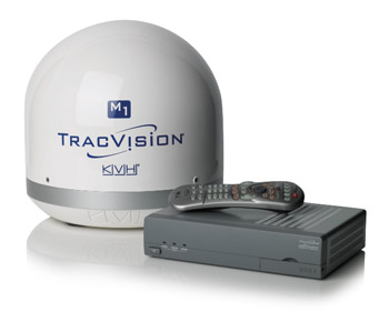 KVH TracVision M1 Satellite TV Antenna with Receiver