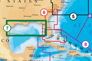 Navionics Platinum Plus XL3 907P+ - Gulf of Mexico on CF