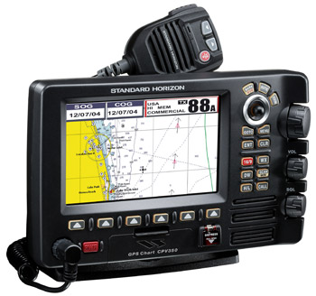 Standard Horizon CPV350 Color Chartplotter/VHF