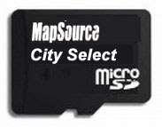 Garmin City Select Mexico NT microSD/SD Card