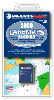 Navionics Hotmaps Handheld on SD Card