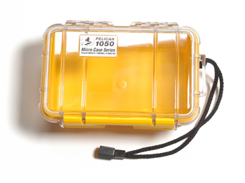 Pelican Micro Case 1050 - Yellow
