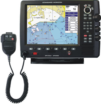 Standard Horizon CPV550 Color Chartplotter/VHF