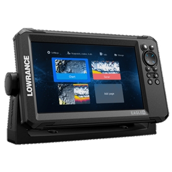 Lowrance Eagle 9 with C-Map Discover Charts and Tripleshot Transducer