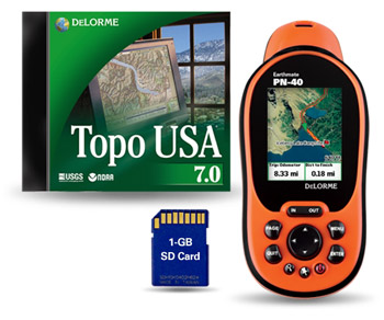 DeLorme Earthmate PN40 Handheld GPS