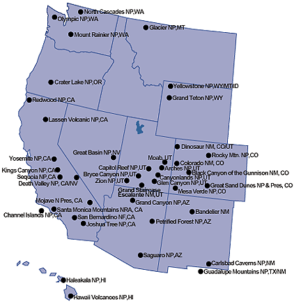 Garmin US Topo 24K National Parks, West