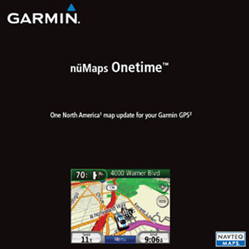 Garmin NuMaps Onetime City Navigator North America Map Update DVD 2010