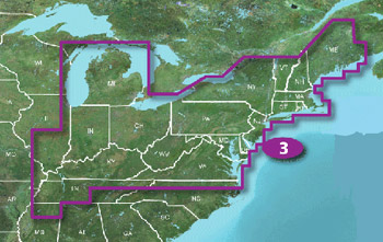 Garmin Inland Lakes Vision on microSD/SD - Northeast