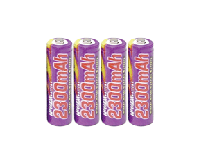 Lenmar 4 Pack AA 2500mAh rechargeable batteries Lenmar 4 Pack AA 2500mAh rechargeable batteries