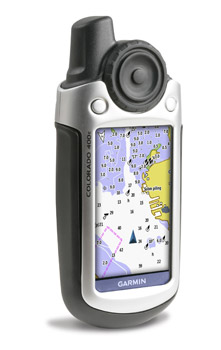 Garmin Colorado 400C Handheld GPS with Marine Charts