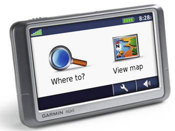 Garmin Nuvi 250W Wide GPS System