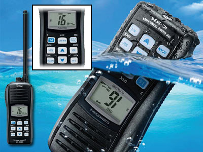 Icom M34 handheld VHF Marine Radio