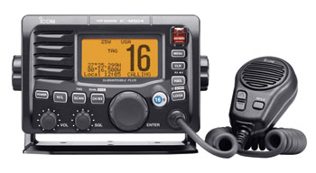 Icom M504 Black Fixed Mount VHF Marine Radio