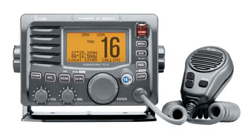 Icom IC M504 Gray Fixed Mount VHF Marine Radio Icom IC M504 Gray Fixed Mount VHF Marine Radio