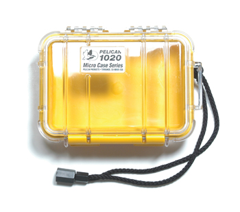 Pelican Micro Case 1020 - Yellow