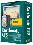 DeLorme Earthmate BT 20 Bluetooth GPS with Street Atlas 2010 Plus