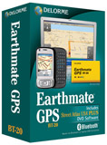 DeLorme Earthmate BT 20 Bluetooth GPS with Street Atlas 2010 Plus