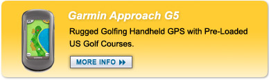 Garmin Approach G5 Golf GPS