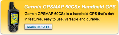 Garmin GPSMAP 60CSx Color Handheld GPS