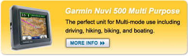 Garmin Nuvi 500 Multi Purpose GPS Navigator