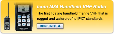 Icom M34 handheld VHF Marine Radio