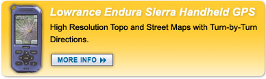 Lowrance Endura Sierra Handheld Touchscreen GPS