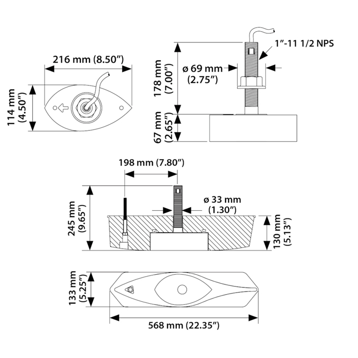 B275 Dimensions