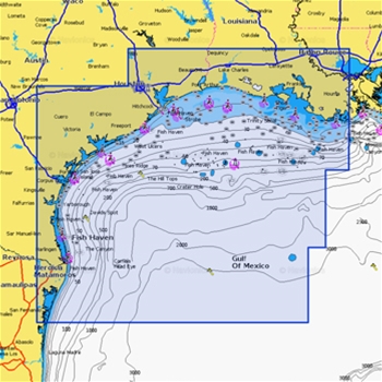 SD 635 West Gulf of Mexico Nautical Chart on SD/Micro-SD ... Navionics Platinum 