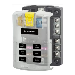  Blue Sea Fuse Block ST Blade 6 Circuit w GND  