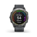 Garmin Enduro GPS Watch Steel with Gray UltraFit Nylon Strap