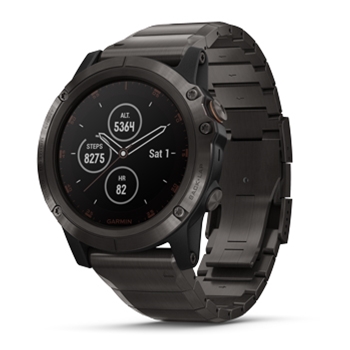 garmin fenix 5x plus sapphire titanium