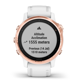 garmin watch white rose gold
