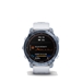 Garmin Fenix 7 Sapphire Solar Mineral Blue DLC Titanium with Whitestone Band