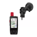 Garmin GPSMAP H1i Plus Handheld GPS with inReach and Powered Suction Cup Mount Bundle