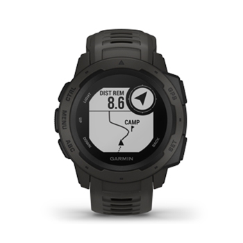 garmin instinct gps watch graphite