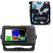 Garmin STRIKER Vivid 5cv with Transducer and Nocqua 10Ah Power Kit Bundle