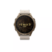 Garmin Fenix 9 Pro inReach 43mm Autumn Gold Titanium with Bone Leather Band and Cream/French Gray Silicone Band