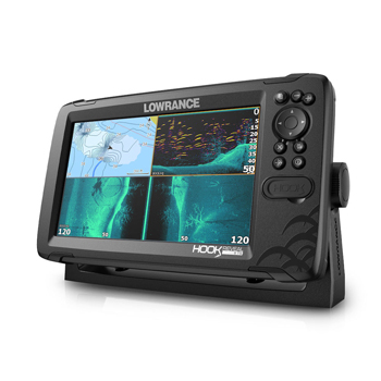 Lowrance HOOK Reveal 9 with US Inland Lakes and Tripleshot Transducer