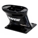 Seaview 5" Aft Raked Modular Radar Mount Base in Black