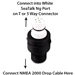 Raymarine DeviceNet (M) to SeaTalk Ng (F) Adaptor