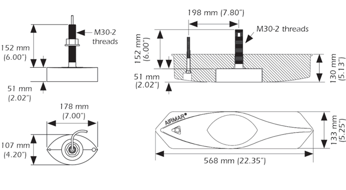 B258 Dimensions