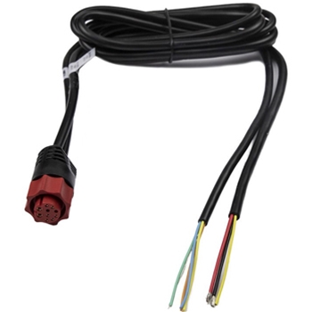 Lowrance 2-Wire Power Only Cable for Mark 75644 Elite Elite Ti and HDS Hook 