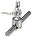 Shakespeare 4188SL SS Rail Ratchet Mount fits 1 to 1.5 inch