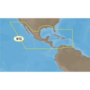 C-MAP MAX Wide NA-M027 Gulf of Mexico and Central America